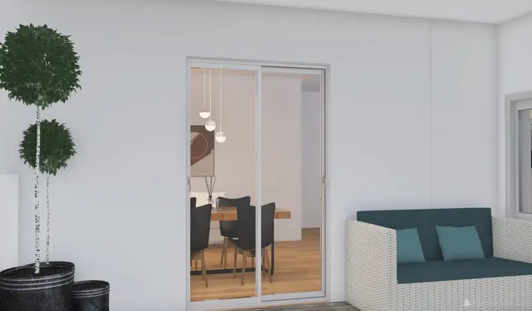 Sådan retter du en skæv terrassedør